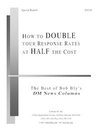 How to Double Your Response Rates at Half the Cost eBook cover